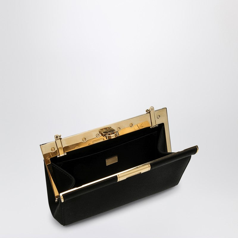 Dolce&Gabbana Small Black Marlene Shoulder Bag Women