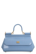 SICILY MEDIA PATENT LEATHER HANDBAG