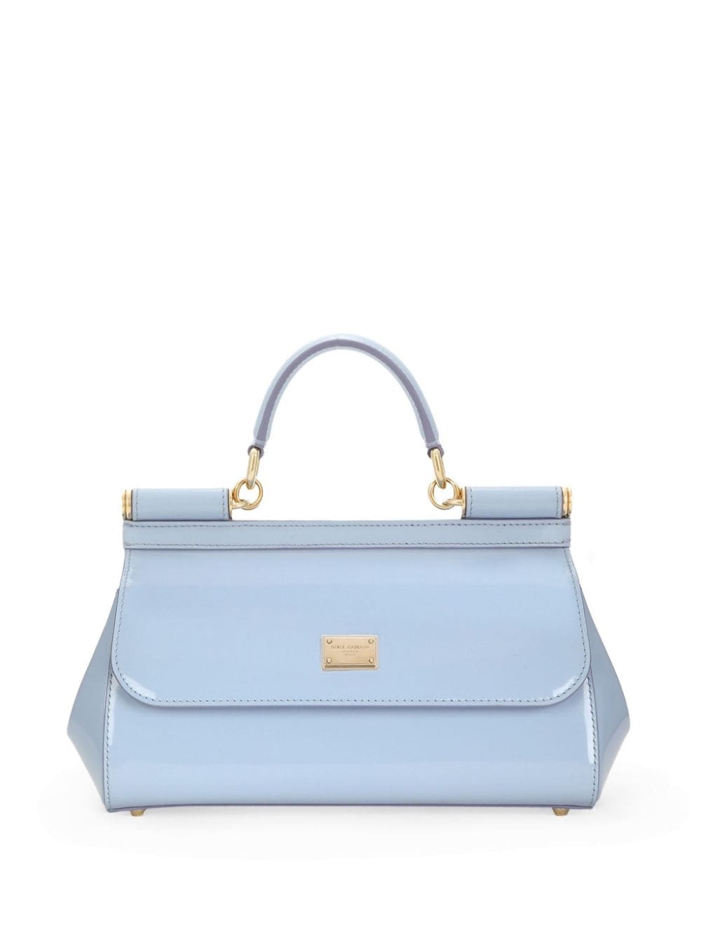 SICILY SHINY LEATHER HANDBAG