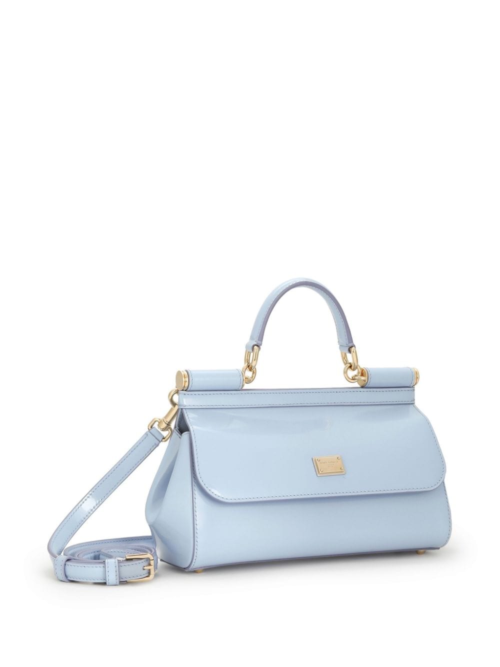 SICILY SHINY LEATHER HANDBAG