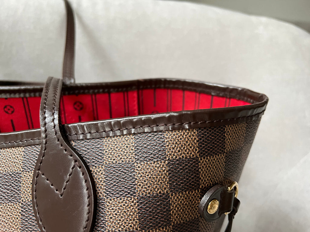 Louis Vuitton Neverfull MM Damier Ebene Cherry Interior (RRP £1410)