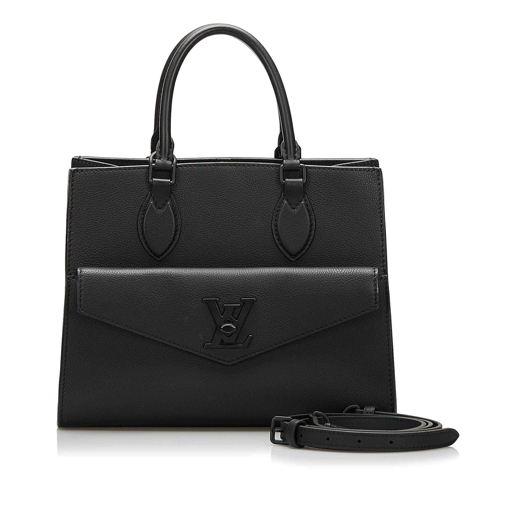 Louis Vuitton Lockme PM Black Calfskin