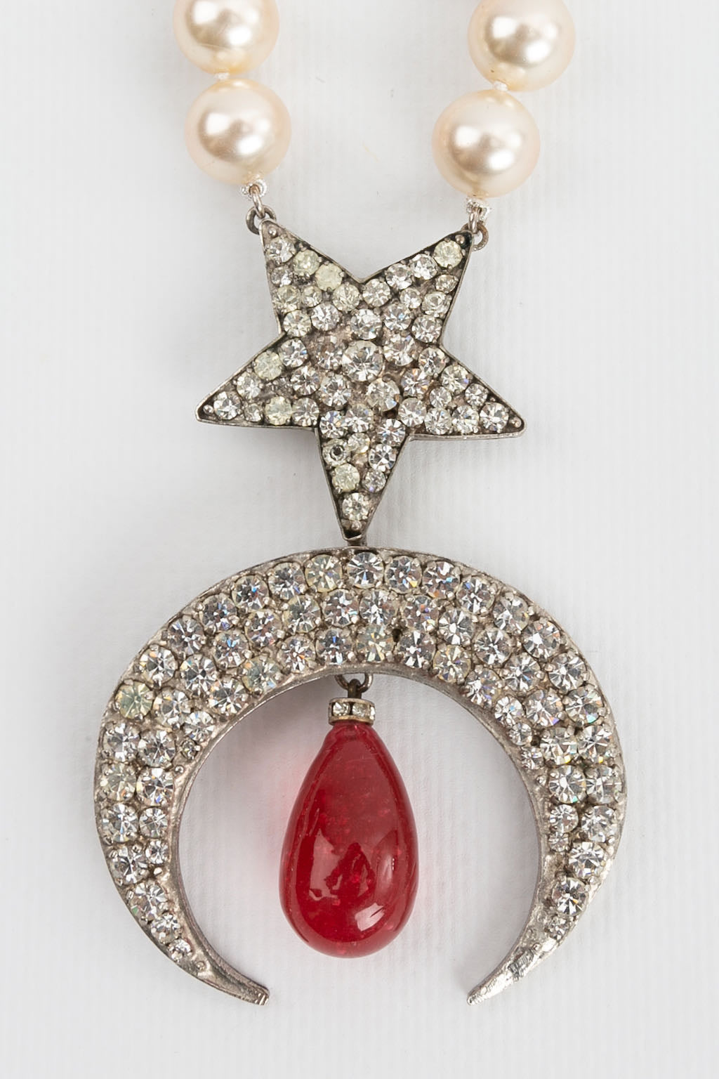 Collier de perles et pendentif ÃƒÆ’Ã‚Â©toile