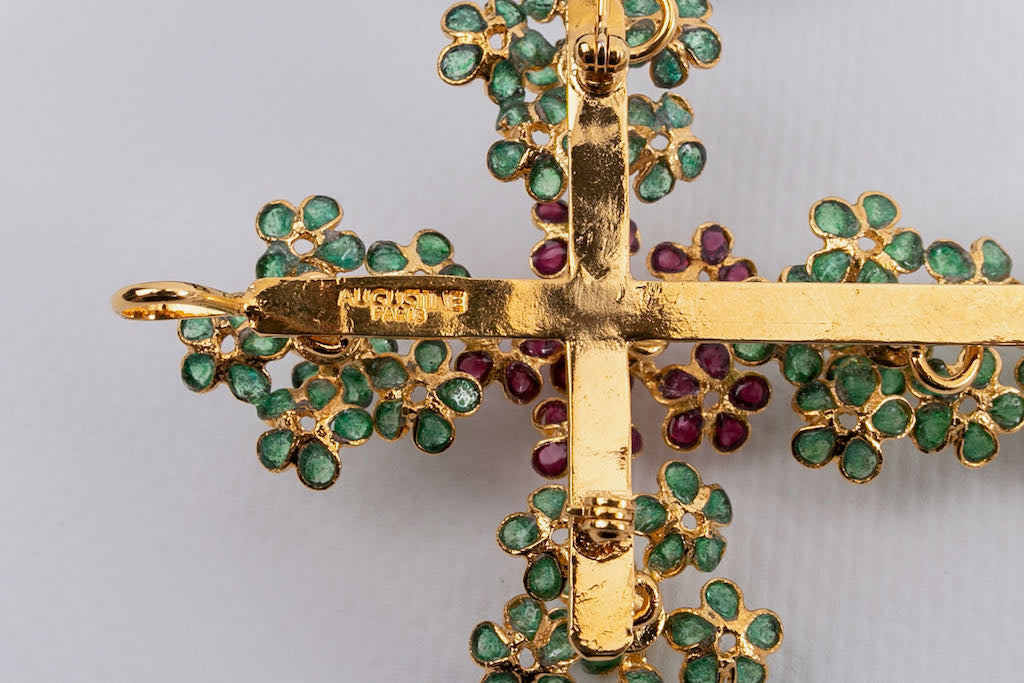 Collier croix Augustine