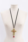 Collier croix Augustine