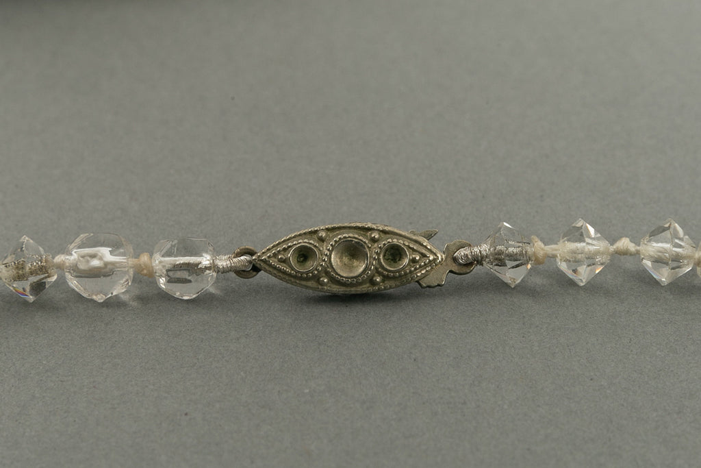 Collier de boules strassÃƒÆ’Ã‚Â©es ancien