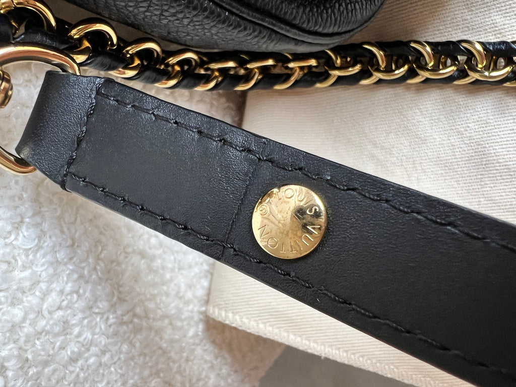 Louis Vuitton Multi Pochette Accessoires Black Empreinte (RRP £2140)