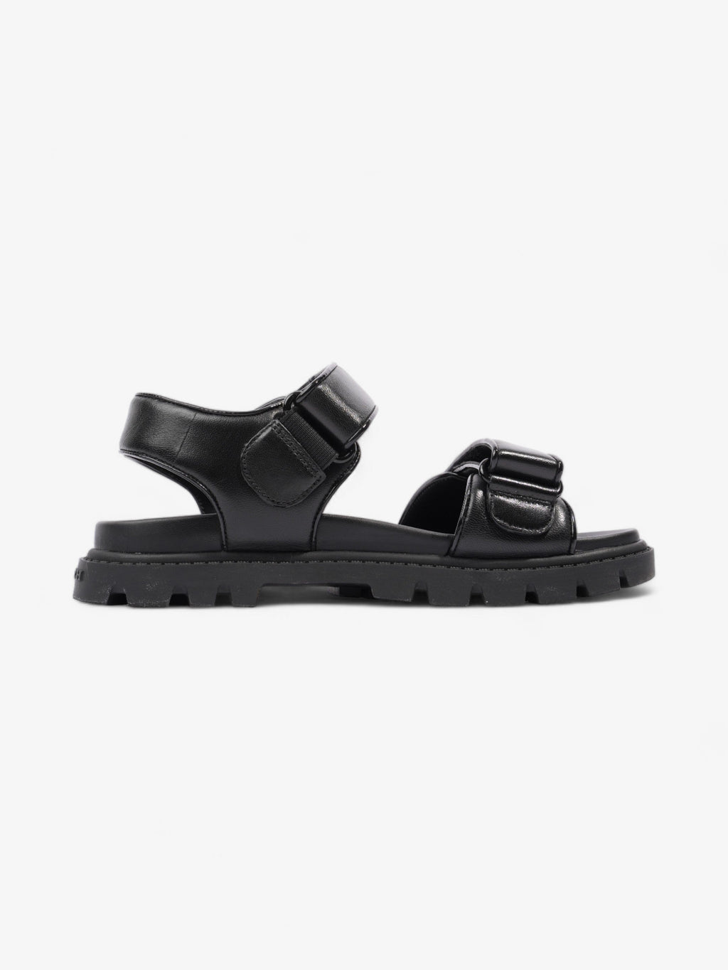 Coach Brynn Sandals Black Leather EU 36.5 UK 3.5