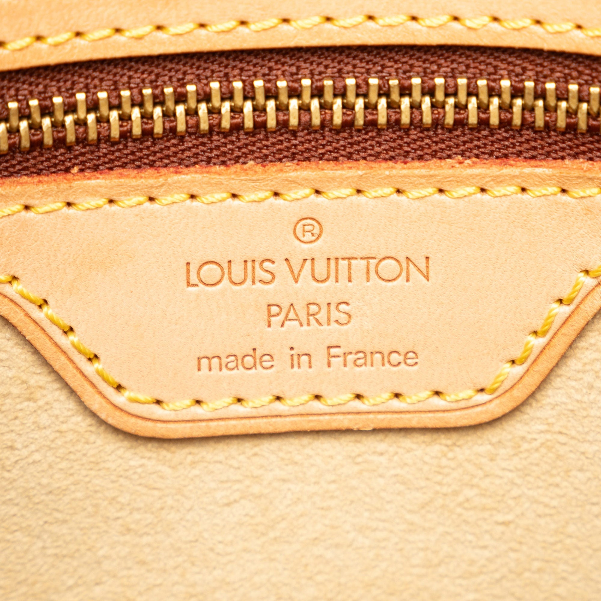 Brown Louis Vuitton Monogram Looping MM Shoulder Bag