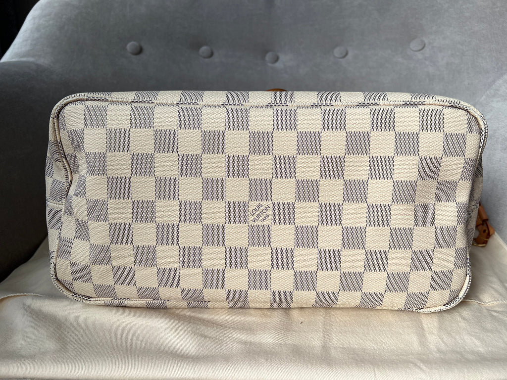 Louis Vuitton Neverfull MM  Damier Azur (RRP £1,410)