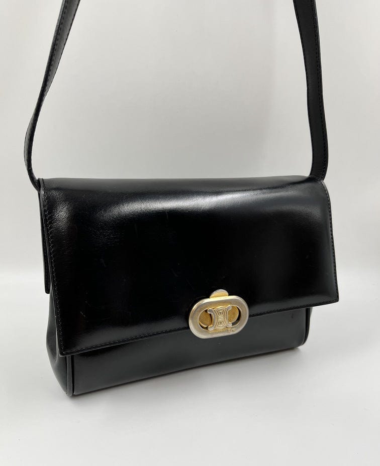 Vintage Celine Triomphe Box Bag