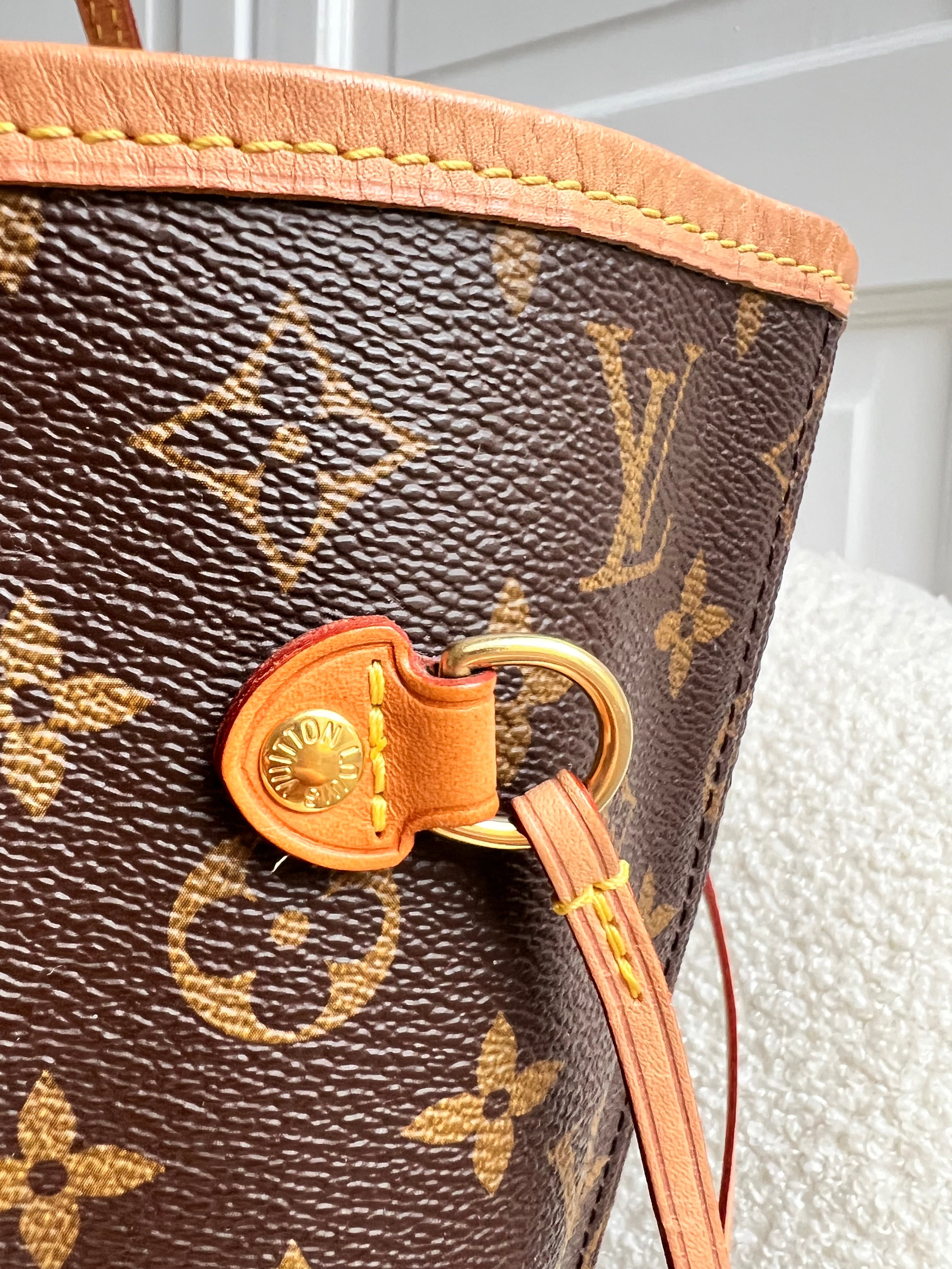 Louis Vuitton Neverfull MM Monogram Red (RRP £1,410)