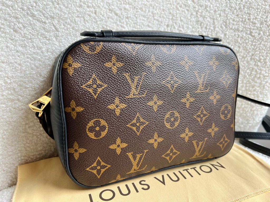 Louis Vuitton Saintonge Black and Monogram
