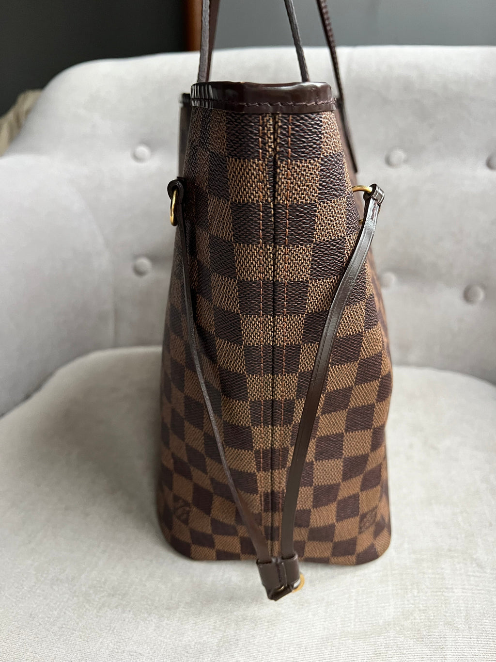 Louis Vuitton Neverfull MM Damier Ebene Cherry Interior (RRP £1410)