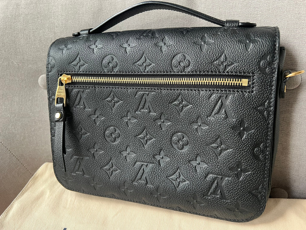 Louis Vuitton Pochette Metis Black Empreinte (RRP £2,110)