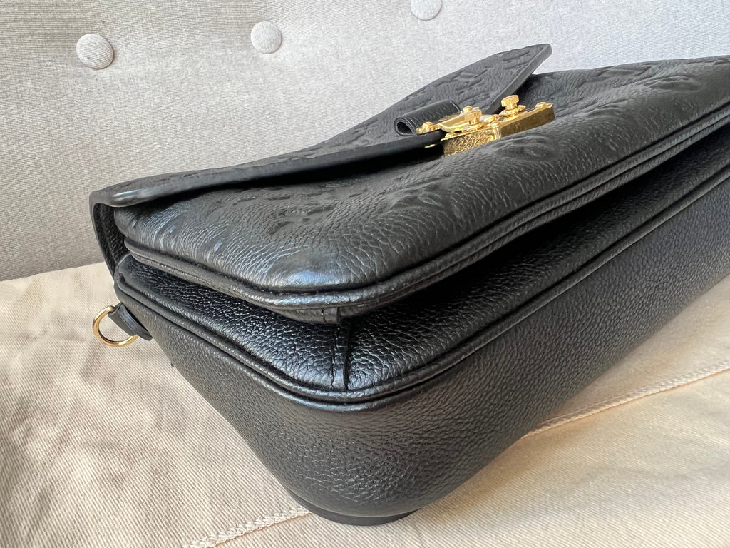 Louis Vuitton Pochette Metis Black Empreinte (RRP £2,110)