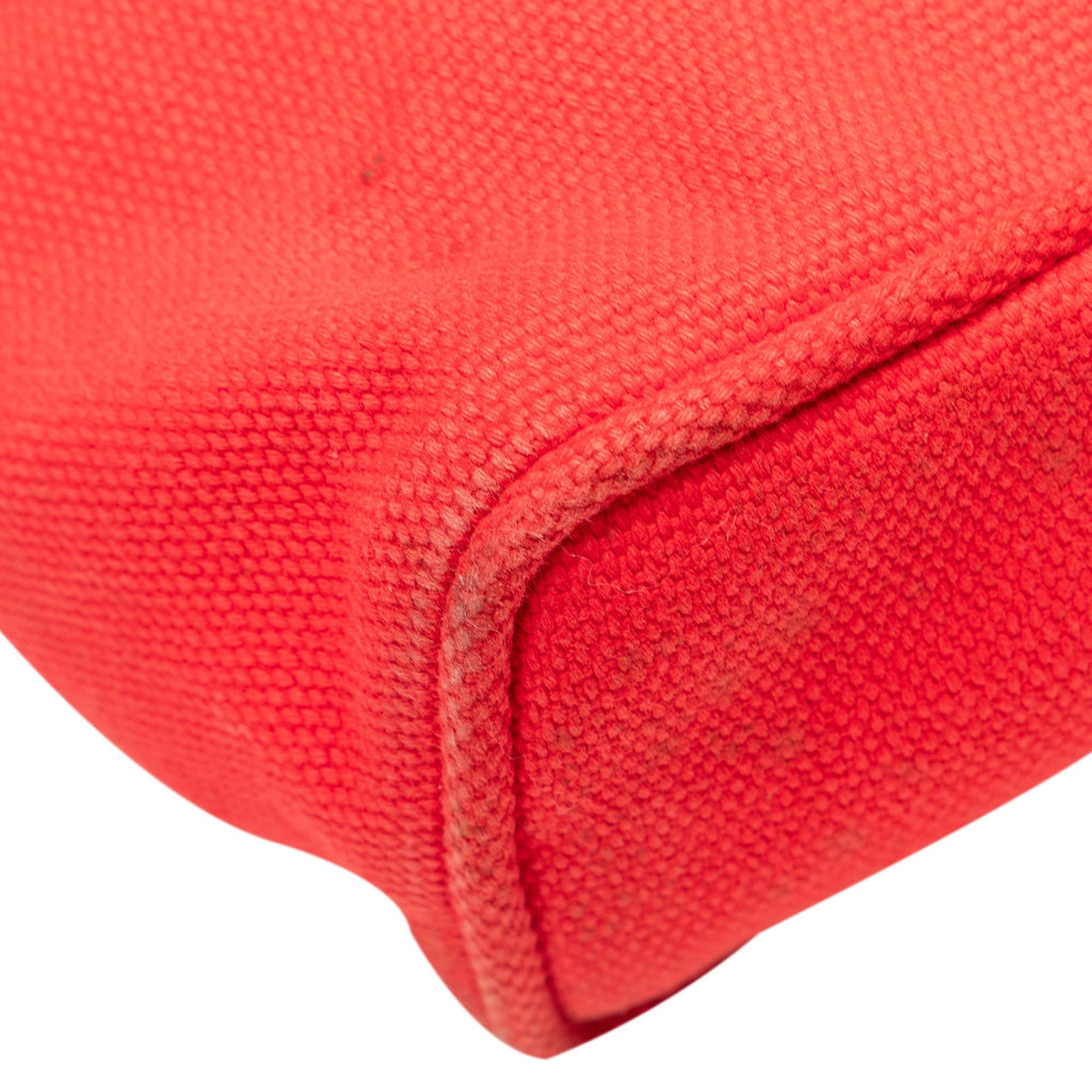 Red Louis Vuitton Antigua Cabas GM Tote Bag