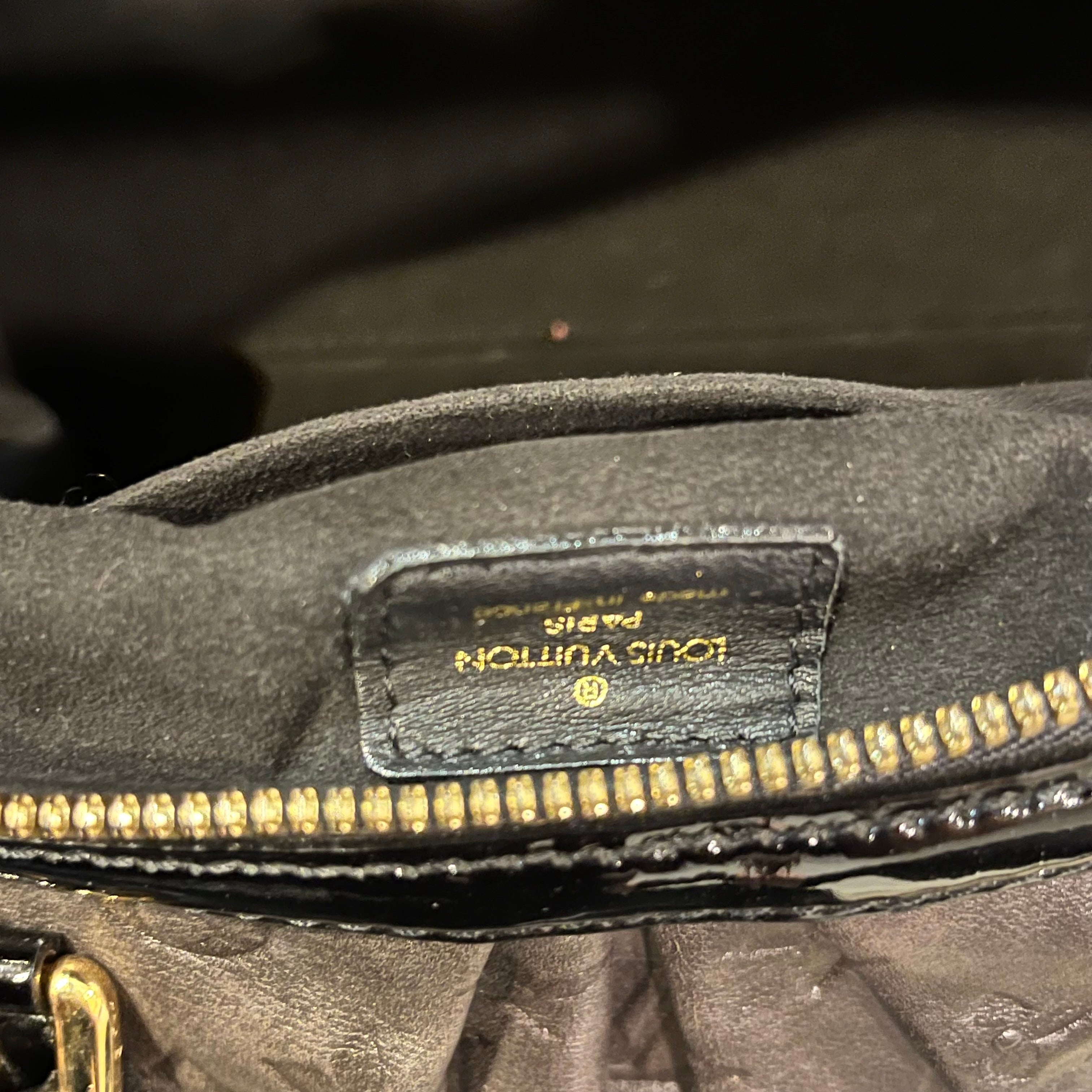 LOUIS VUITTON Limited Edition Stephen Embossed Monogram Calfskin Satchel Bag