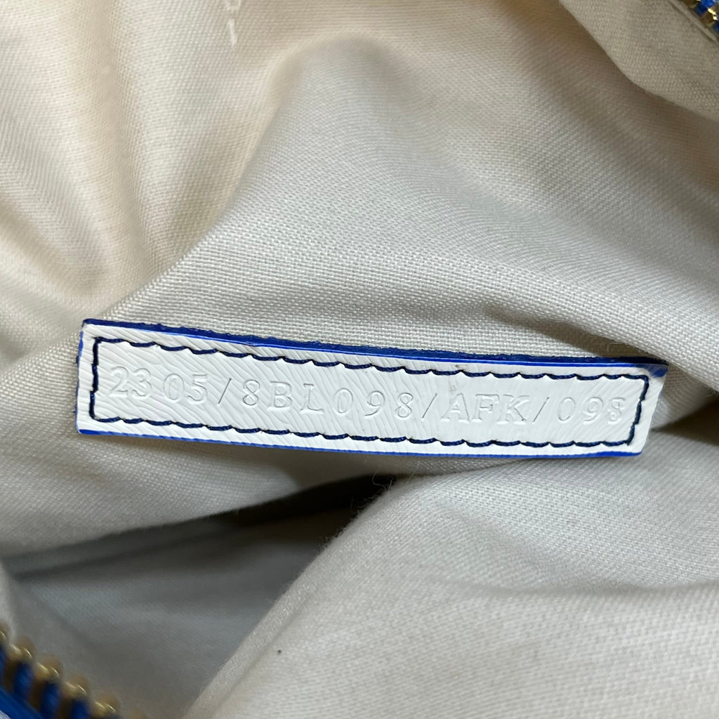 FENDI Bauletto Boston Ombre Canvas Satchel Bag