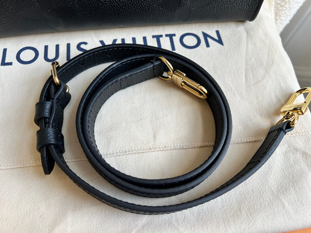 Louis Vuitton On the Go Black PM Empreinte (RRP £2,420)