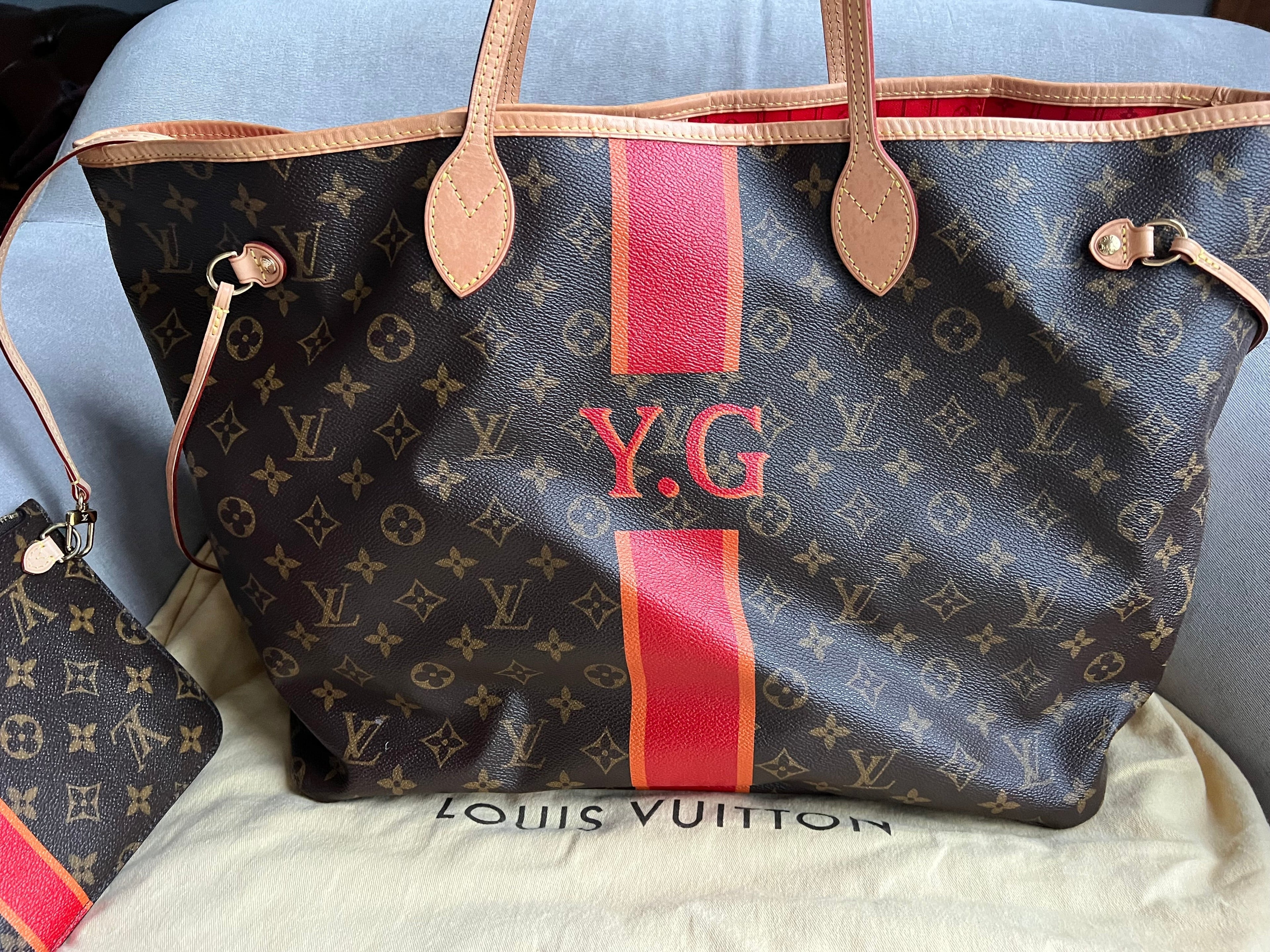 Louis Vuitton My Heritage Personalised Neverfull GM Monogram (RRP £1,790)
