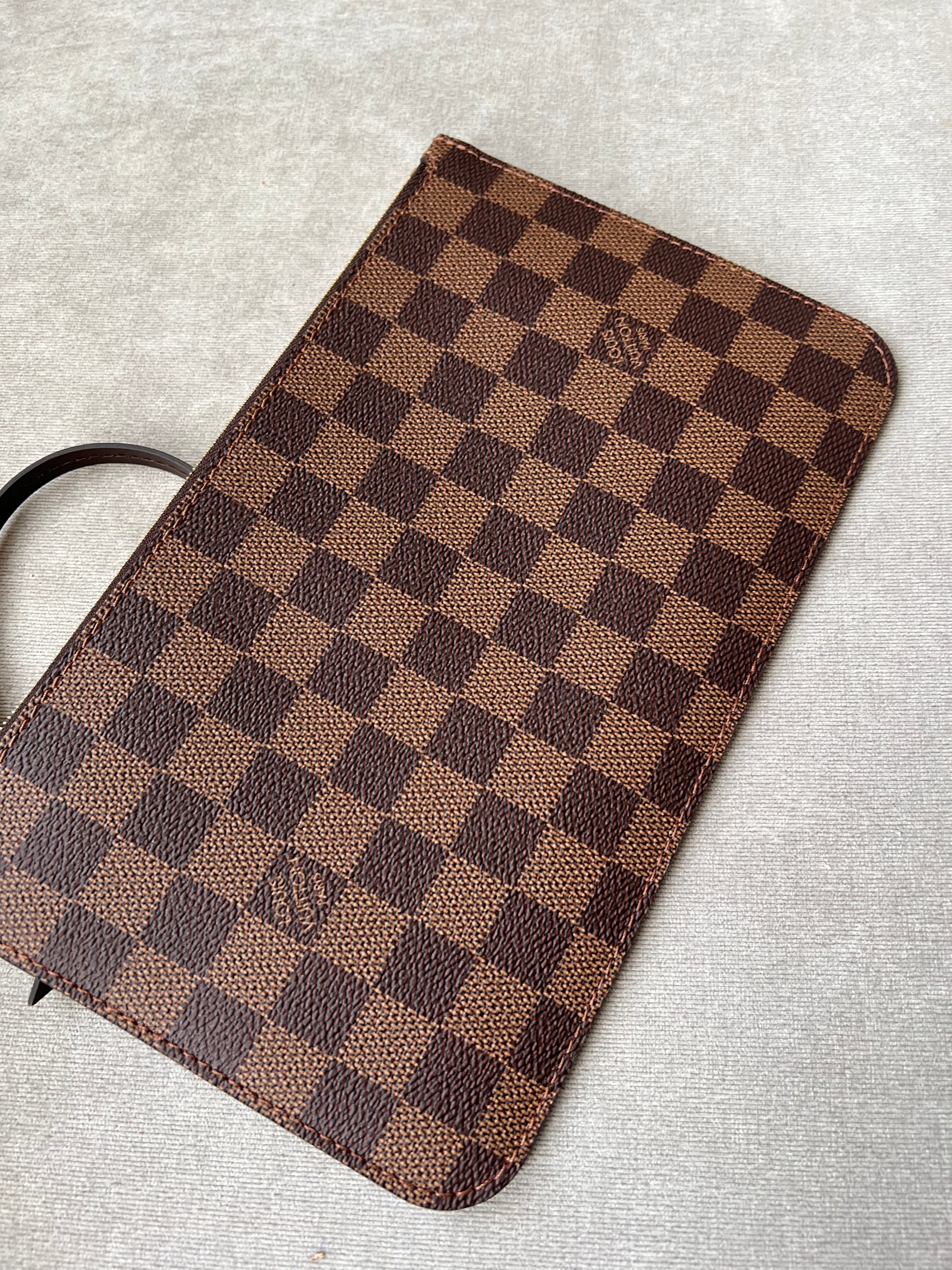 Louis Vuitton Pouch (from Neverfull) in Damier Ebene