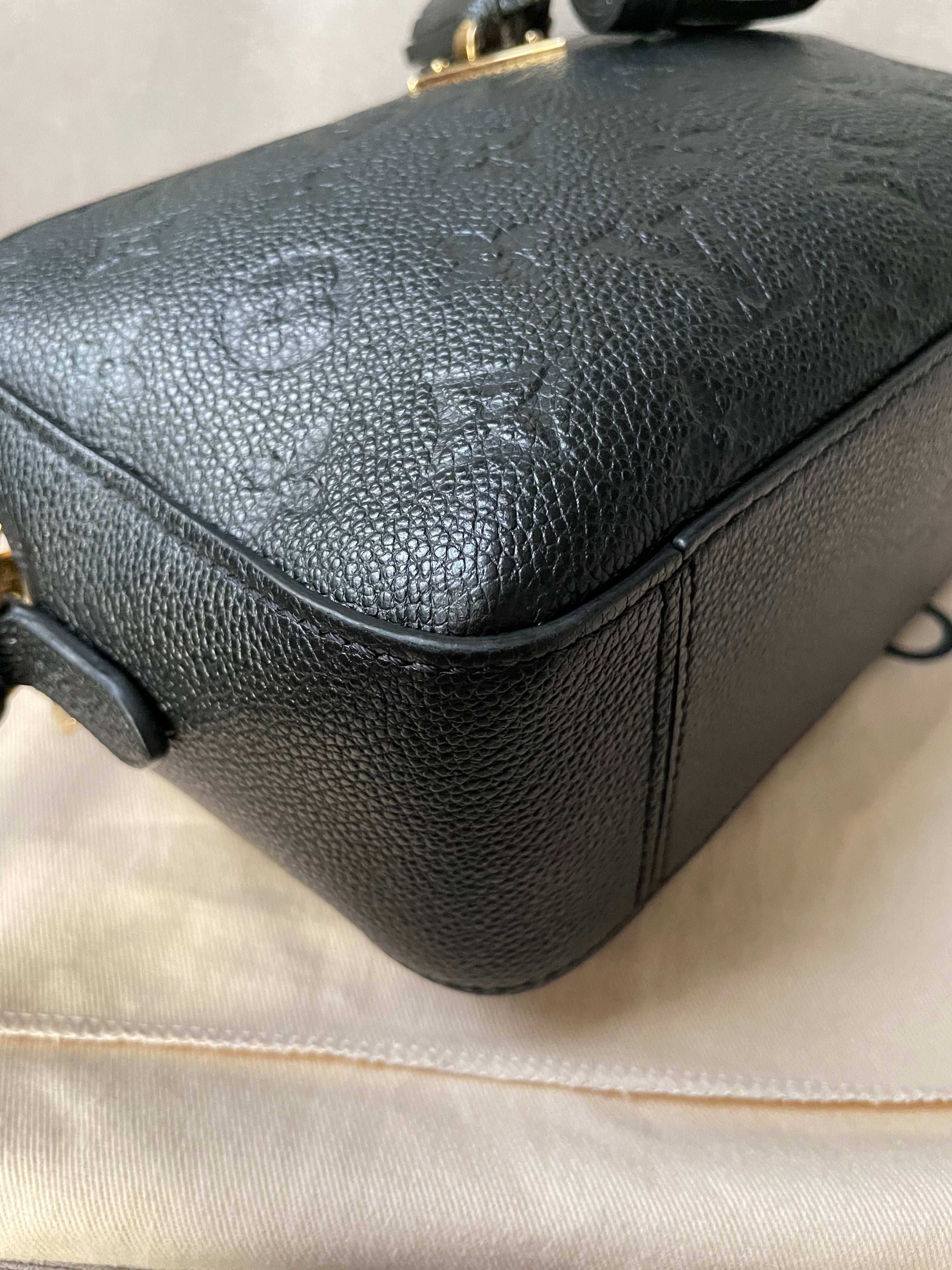 Louis Vuitton Saintonge Black Empreinte (RRP £1520)