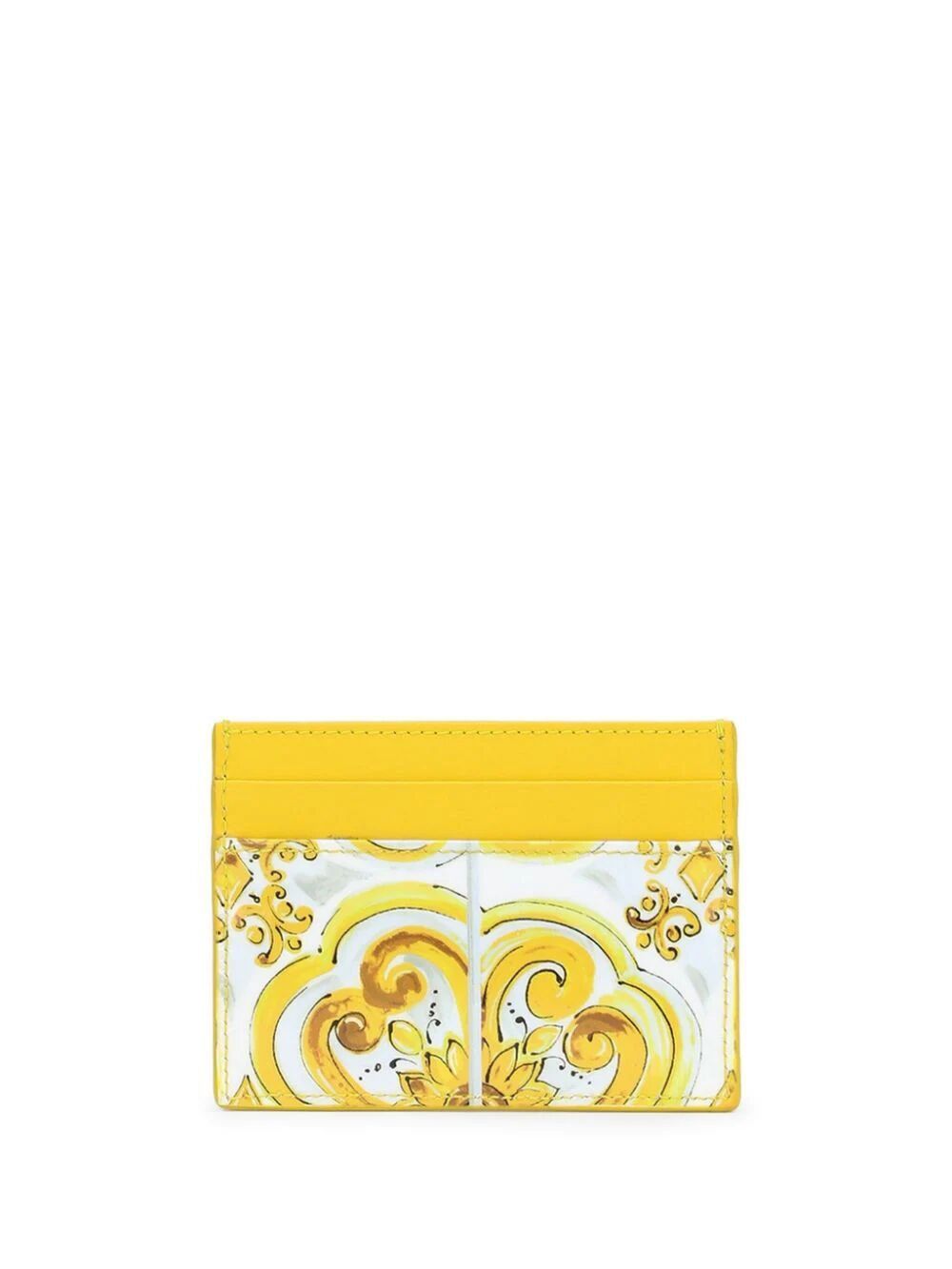 MAJOLICA PRINT CARD HOLDER