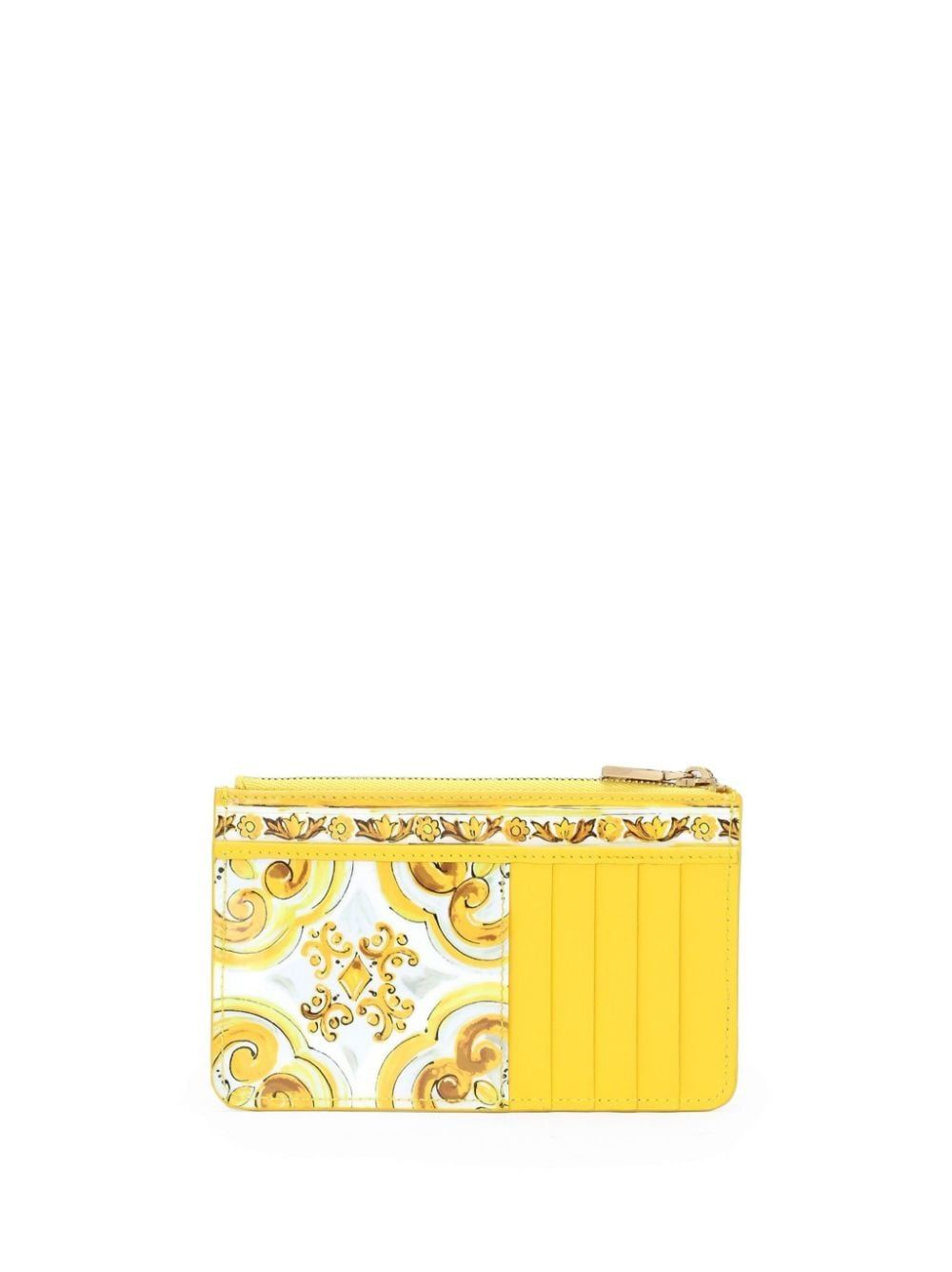 MAJOLICA PRINT CARD HOLDER