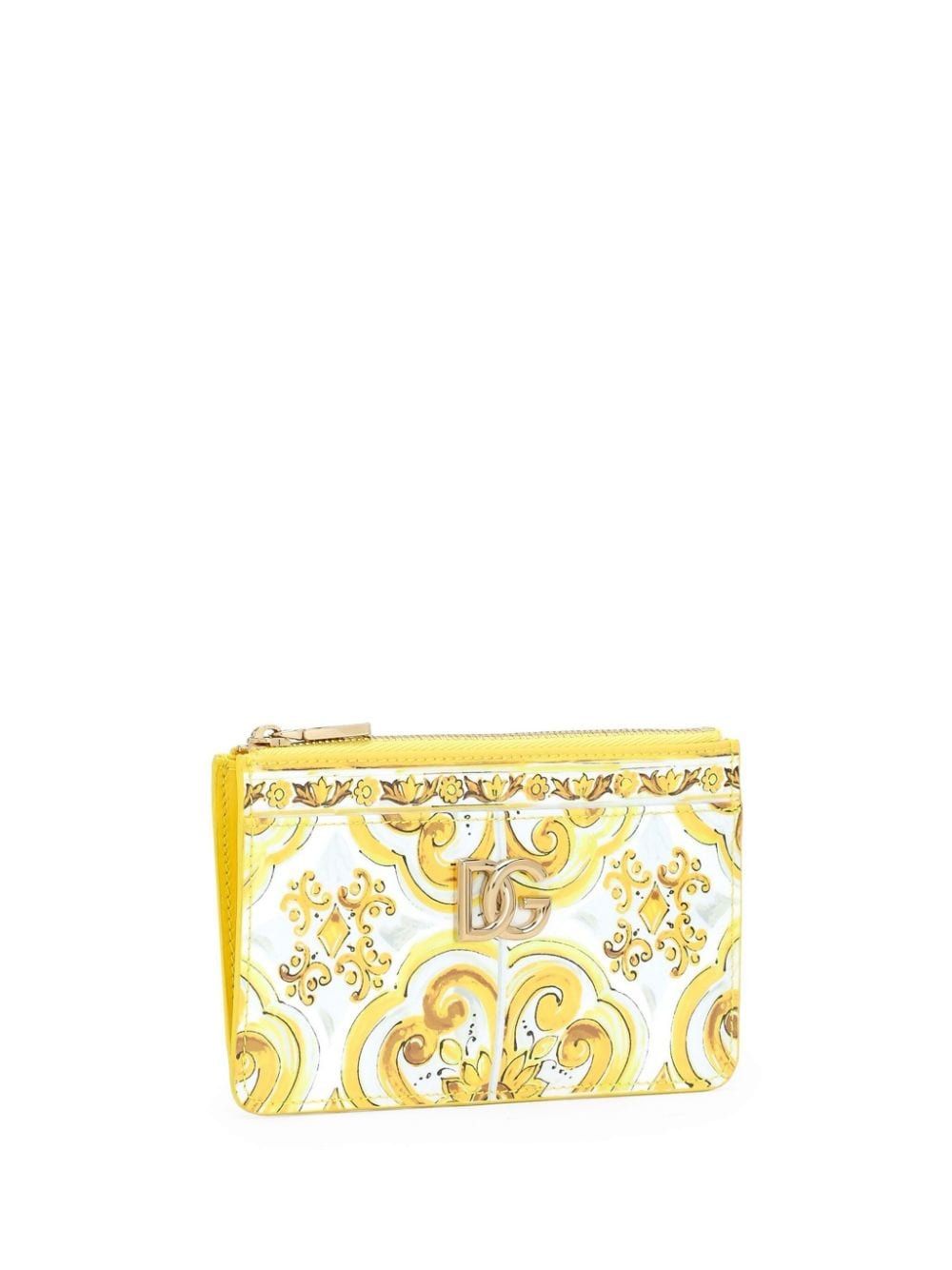 MAJOLICA PRINT CARD HOLDER