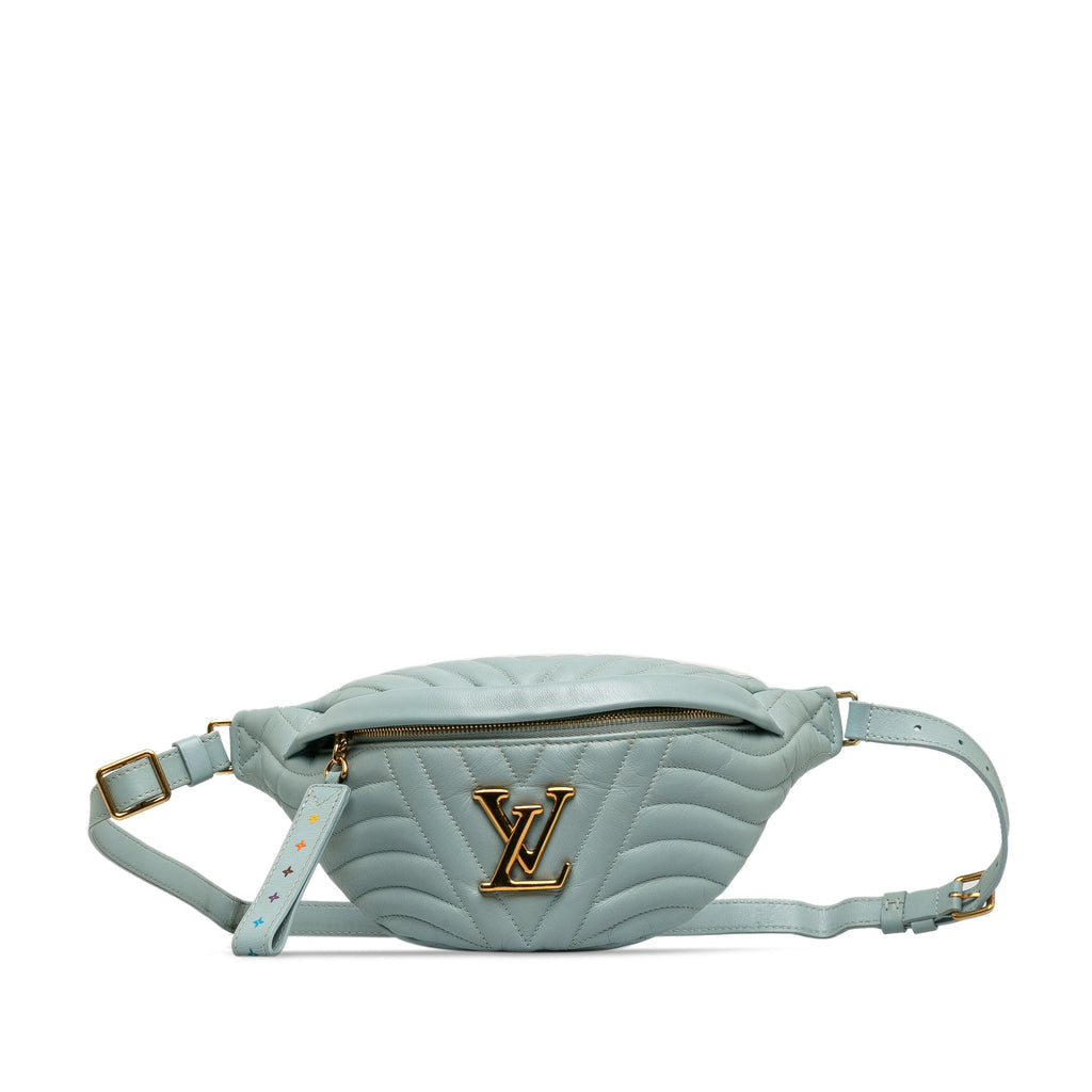 Blue Louis Vuitton New Wave Bumbag Belt Bag