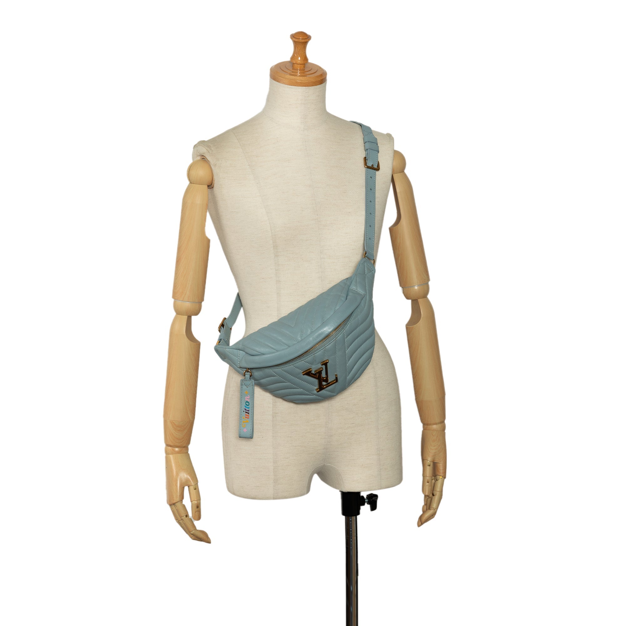 Blue Louis Vuitton New Wave Bumbag Belt Bag