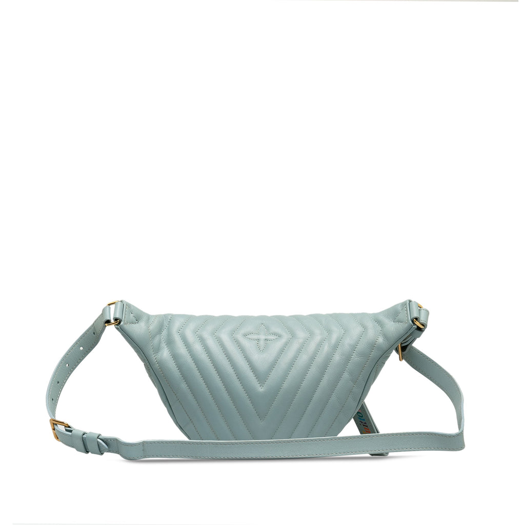 Blue Louis Vuitton New Wave Bumbag Belt Bag