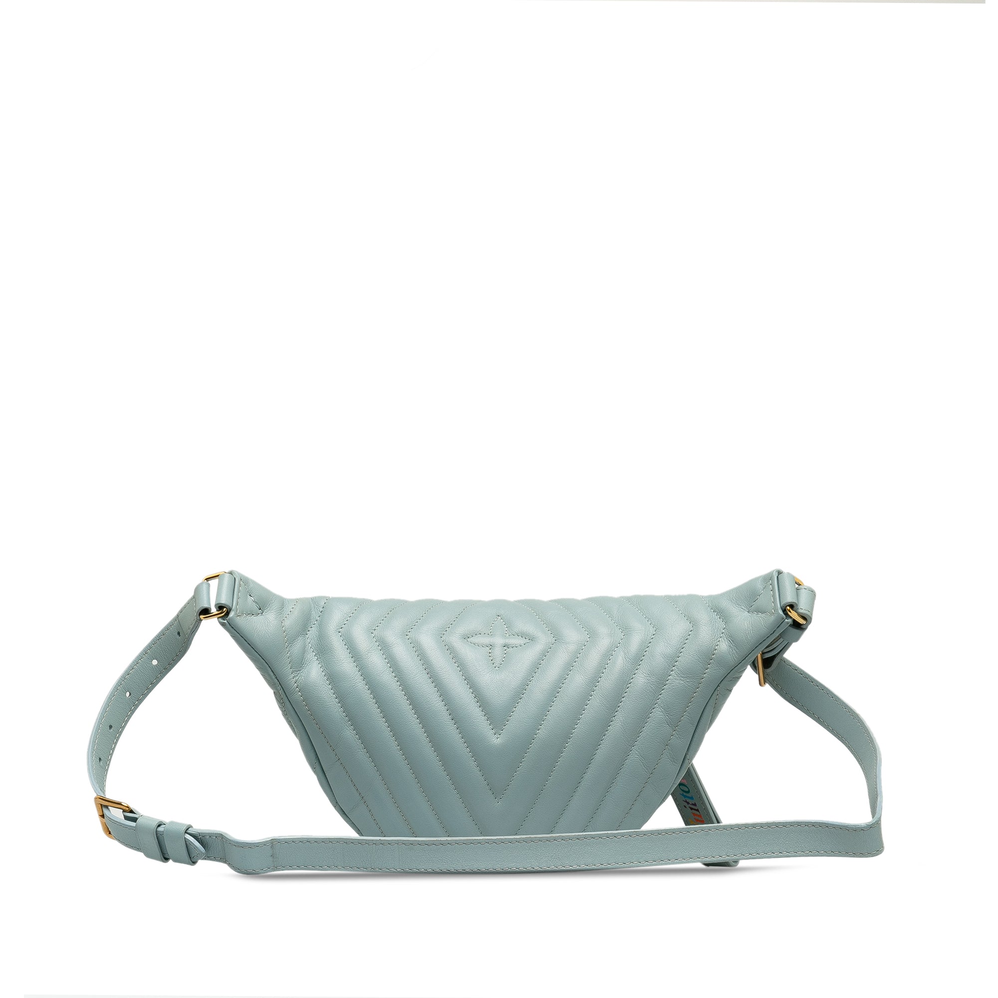 Blue Louis Vuitton New Wave Bumbag Belt Bag