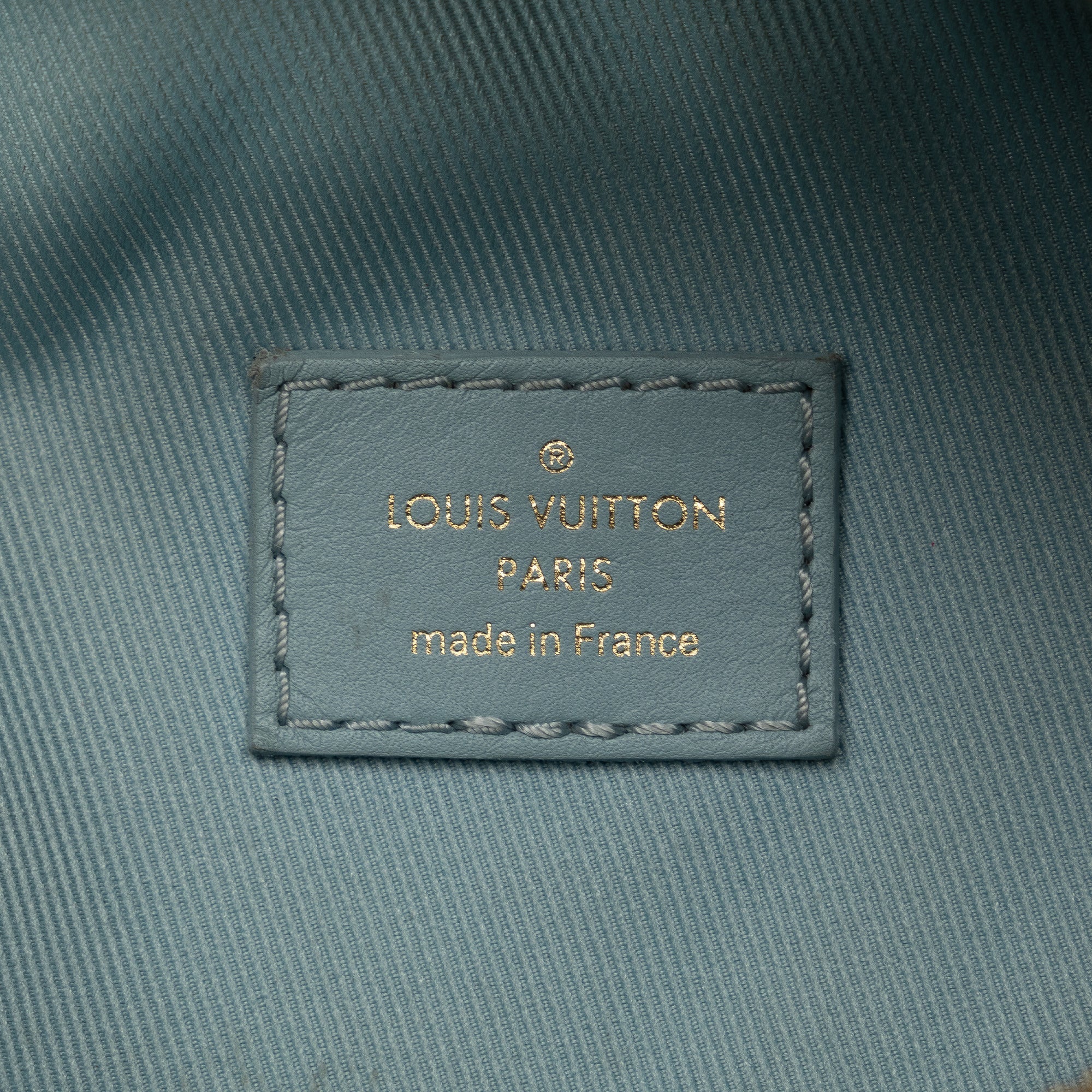 Blue Louis Vuitton New Wave Bumbag Belt Bag