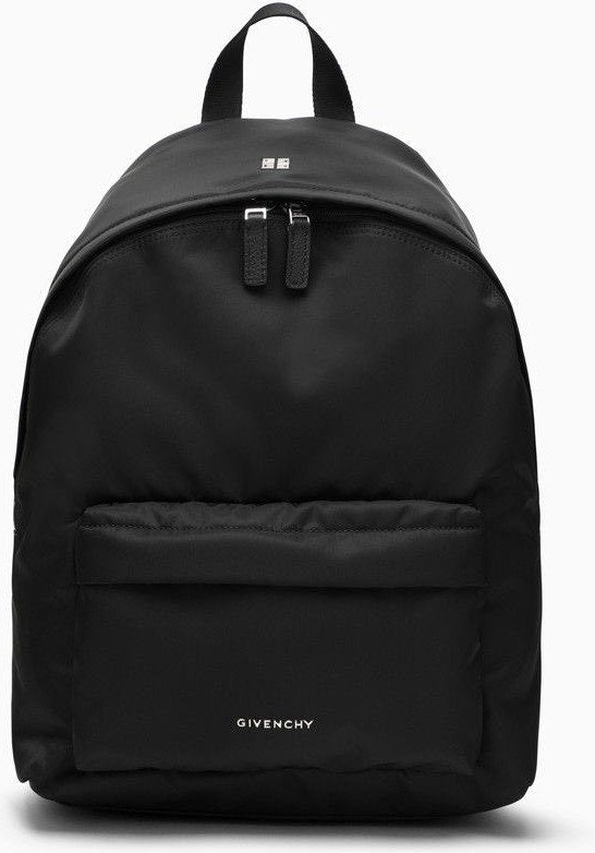 ESSENTIAL U BLACK NYLON BACKPACK