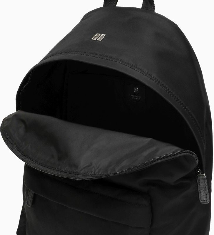 ESSENTIAL U BLACK NYLON BACKPACK