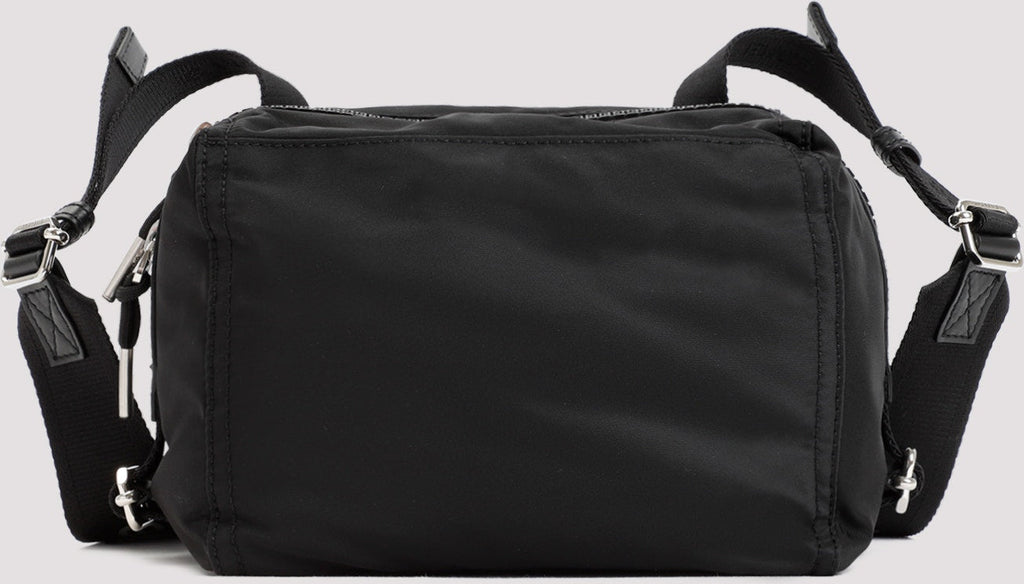 BLACK NYLON PANDORA BAG