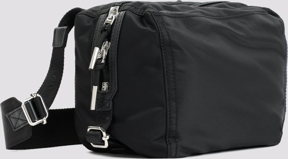 BLACK NYLON PANDORA BAG