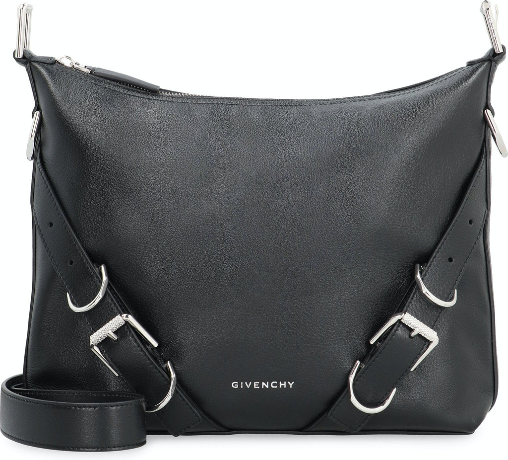 VOYOU LEATHER CROSSBODY BAG