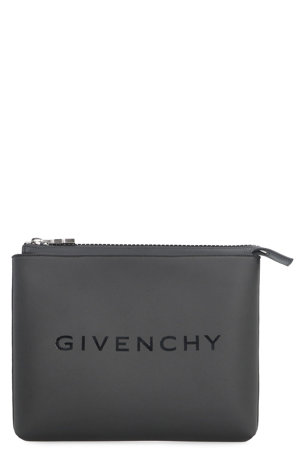COATED CANVAS FLAT POUCH