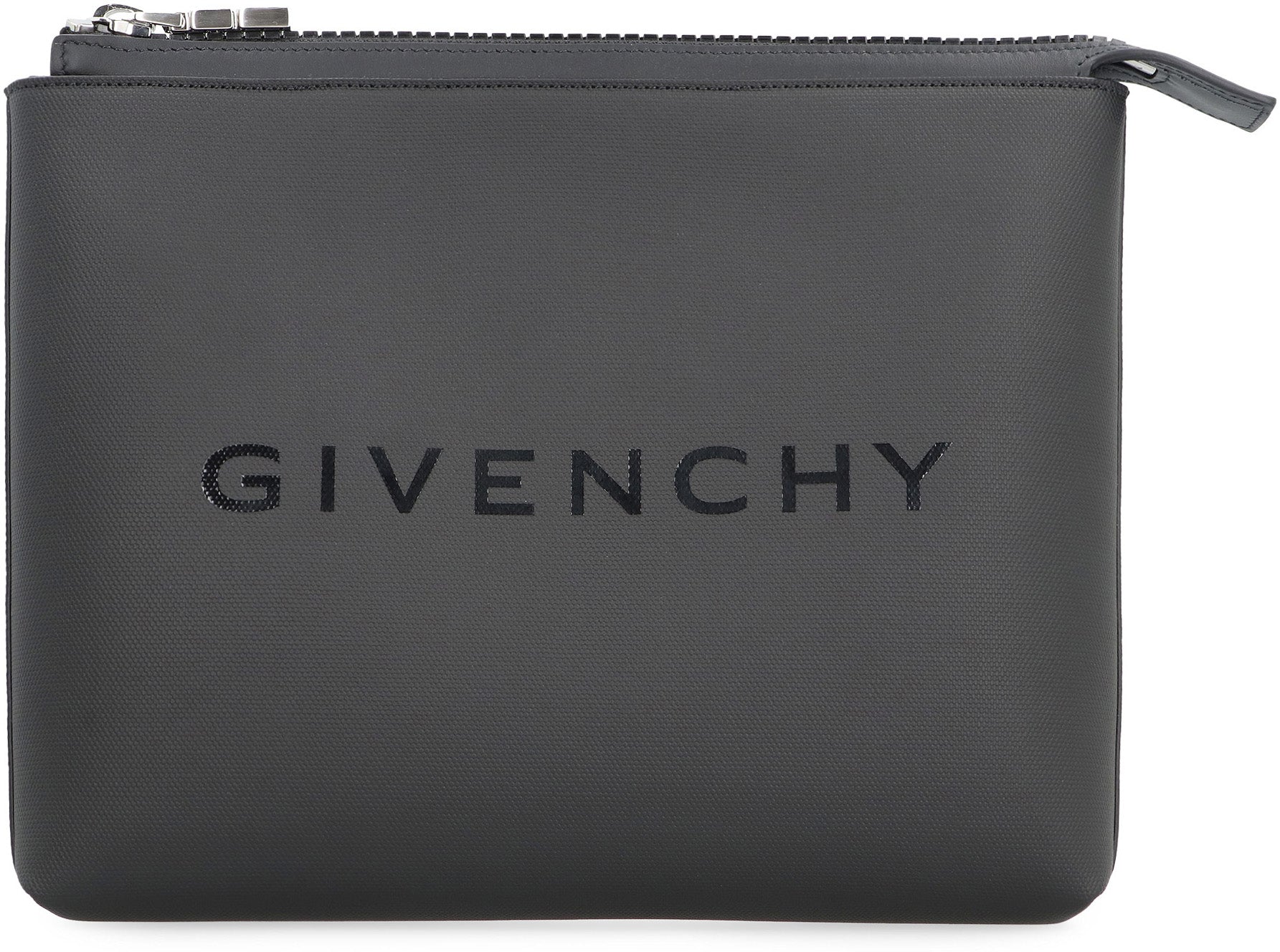 COATED CANVAS FLAT POUCH