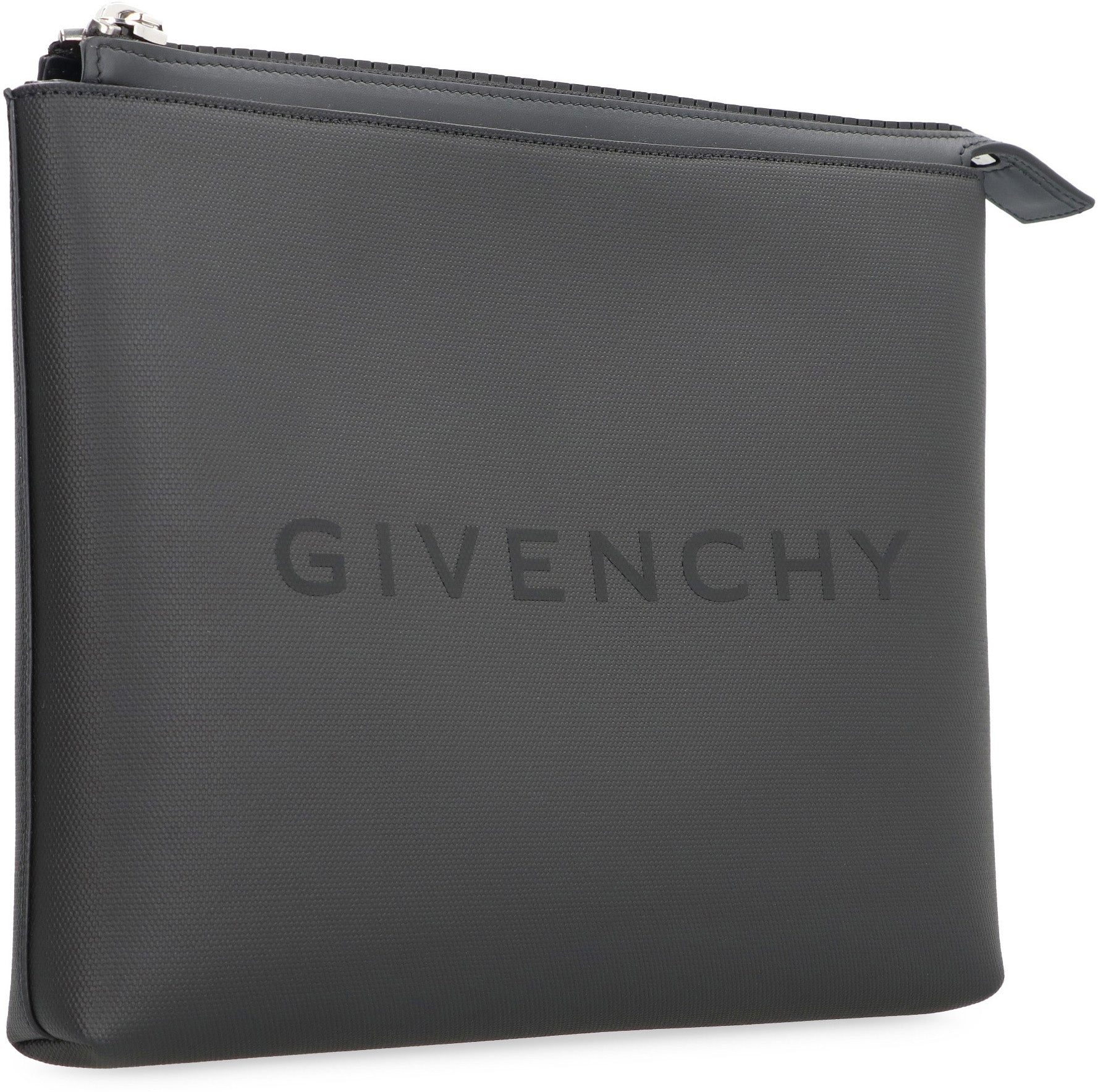 COATED CANVAS FLAT POUCH