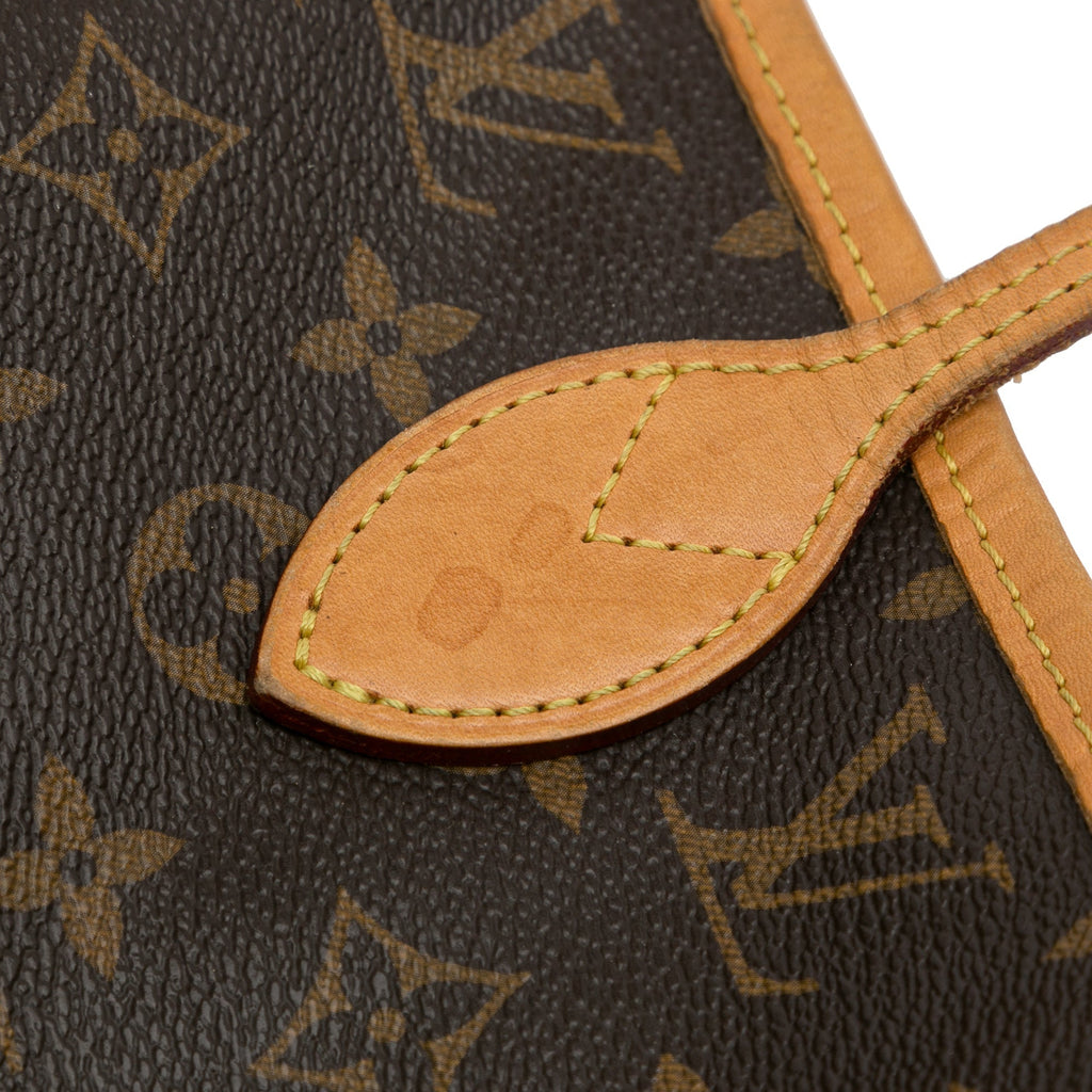 Brown Louis Vuitton Monogram Neverfull MM Tote Bag