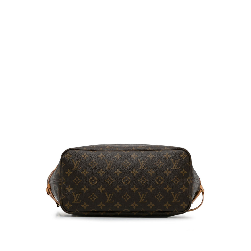 Brown Louis Vuitton Monogram Neverfull MM Tote Bag