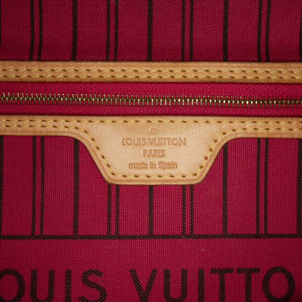 Brown Louis Vuitton Monogram Neverfull MM Tote Bag