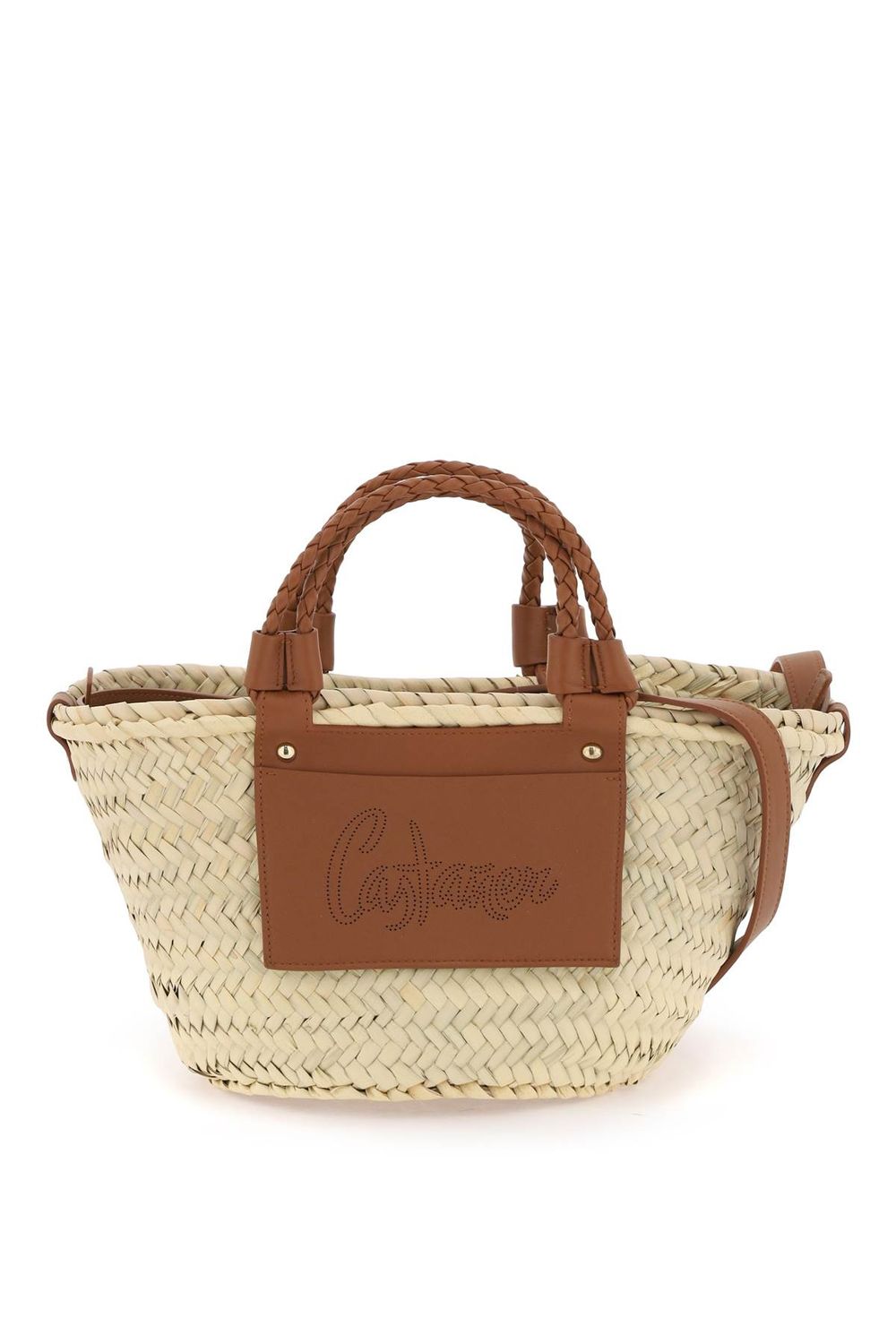 RAFFIA BASKET BAG FOR