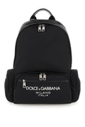 Dolce & Gabbana Nylon Backpack With Logo Men