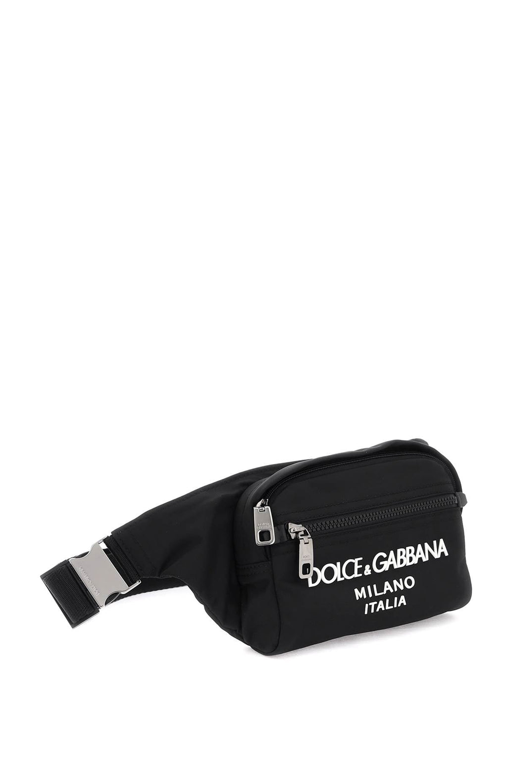 Dolce & Gabbana Nylon Beltpack Bag With Logo Men