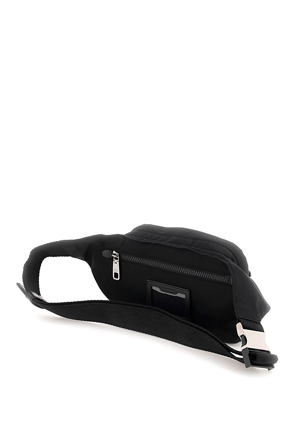 Dolce & Gabbana Nylon Beltpack Bag With Logo Men